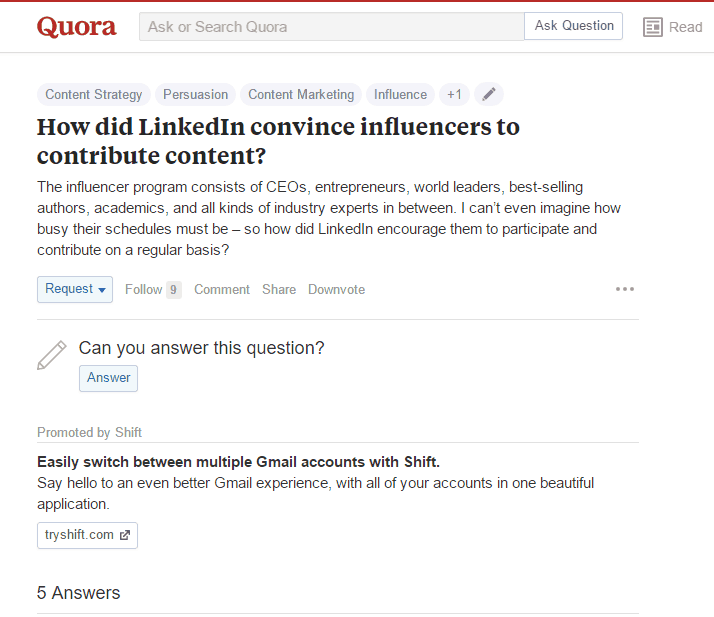 How did LinkedIn convince influencers to contribute content