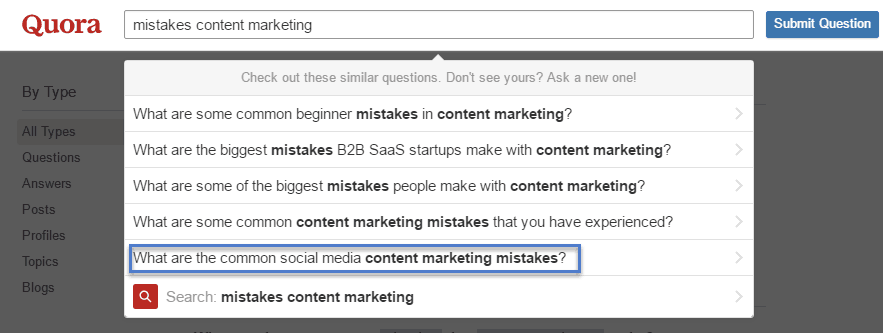 mistakes content marketing